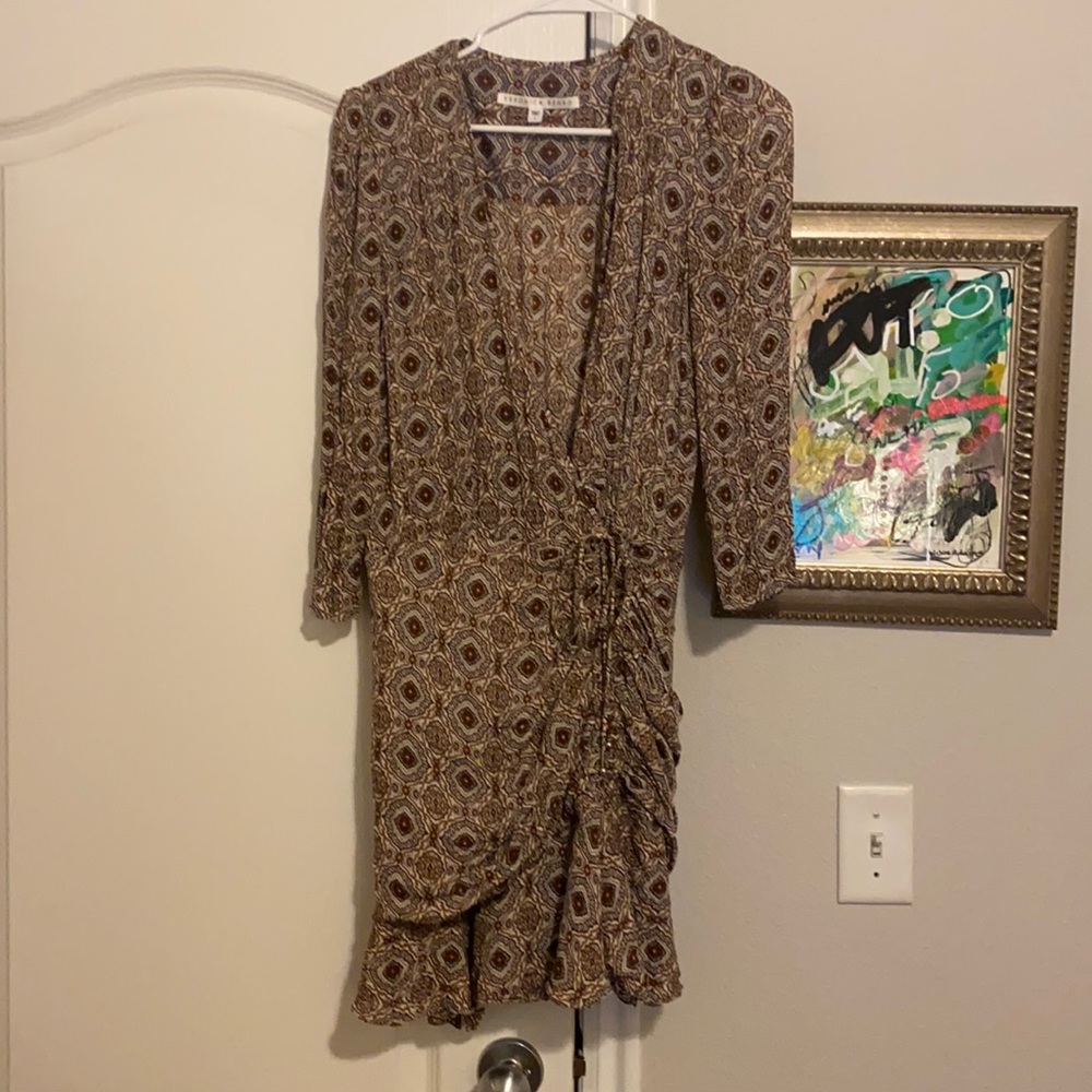 Veronica Beard Silk Wrap Dress